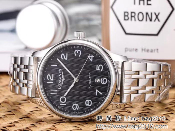 LONGINES浪琴 經典大三針 全自動機械 精品男士腕表 WSS0983